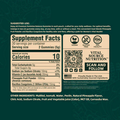 Zenio Power Feminine Balance Gummies